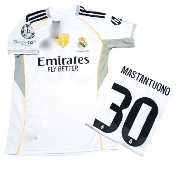 Producto - Camiseta Real Madrid Mastantuono
