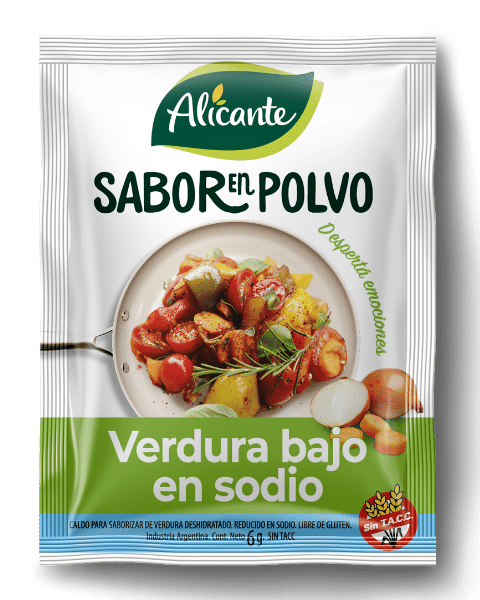 Producto - SABOR EN POLVO VERDURA BAJO EN SODIO