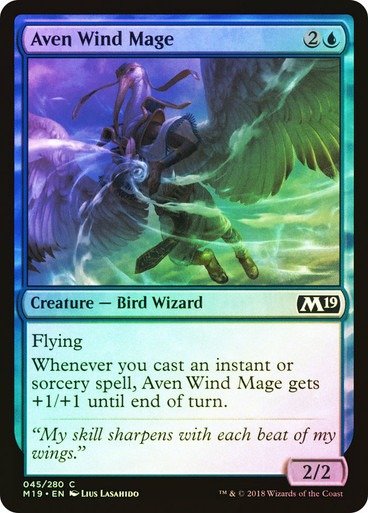 Producto - Aven Wind Mage Foil  Core Set 2019