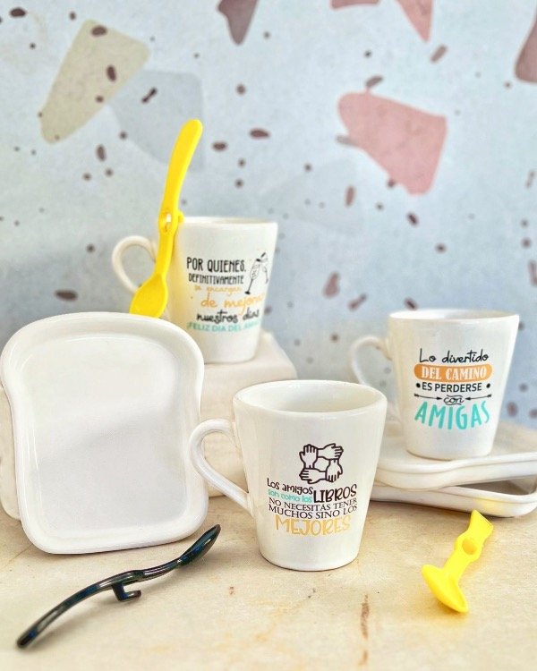Producto - Kit N4 3 Cónicas + 3 Band. Tostadas + 3 Cucharitas