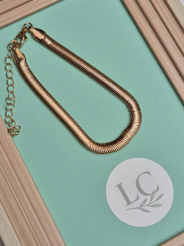 Producto - Pulsera Escamas Dorada