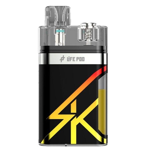 Producto - (POD DESCARTABLE) LIFE POD ECO SQUONK SK KIT - PASSION MANGO ICE