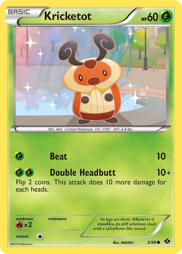 Producto - Kricketot - 3/99 - Next Destinies