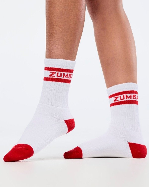 Producto - Zumba Amour Plush Half Crew Sock