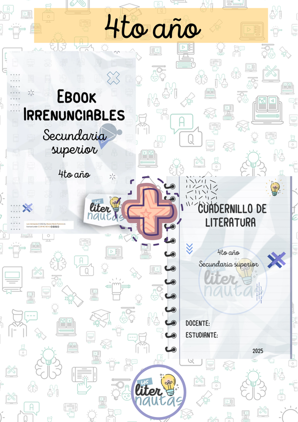 Producto - Cuadernillo 4to año + Irrenunciables 4to año