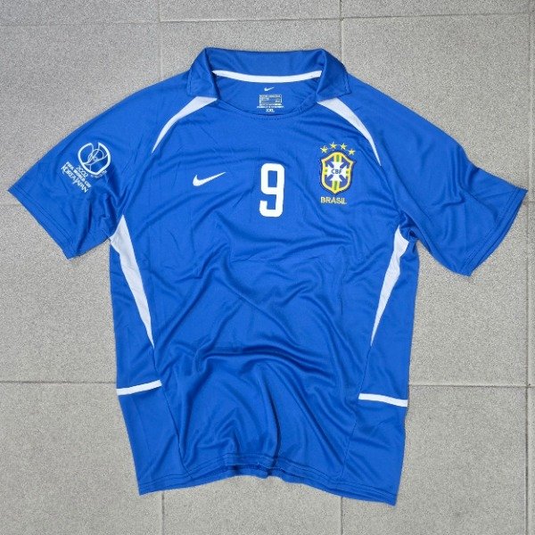 Producto - Camiseta Selección Brasil Alternativa Retro Mundial 2002 Ronaldo Nazario