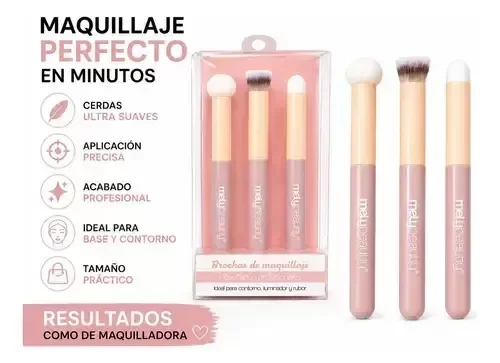 Producto - MELY SET: BROCHAS X3