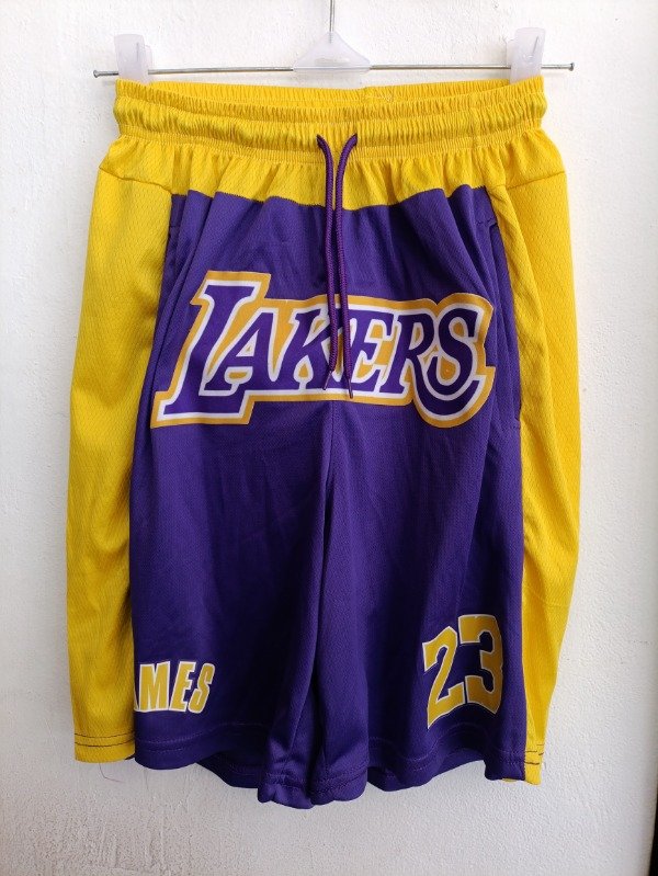 Producto - Short Lakers 4 Adulto