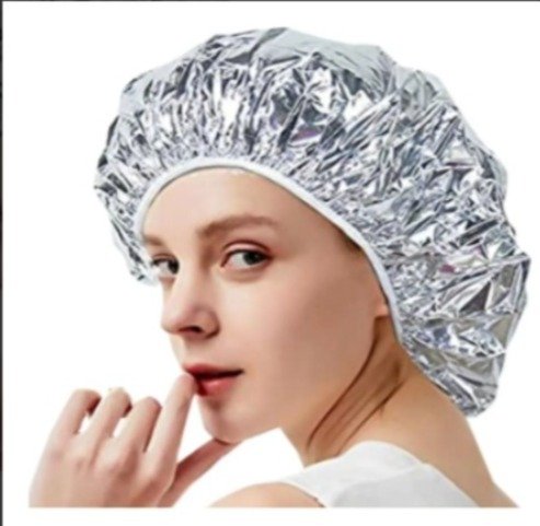 Producto - Gorro Térmico De Aluminio Para Baño De Crema Tratamiento