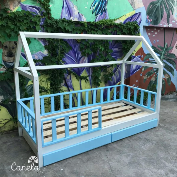 Producto - Cama Casita Completa