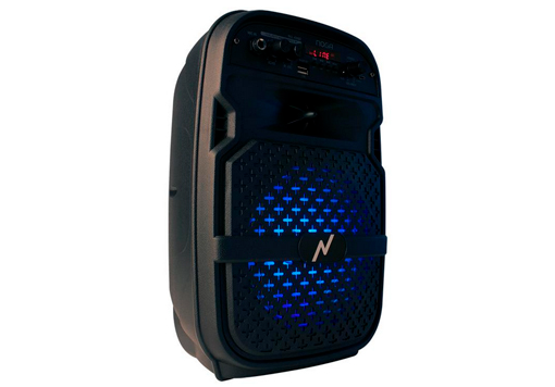 Producto - Parlante 1.0 portable -5w -bluetooth/aux/mic -karaoke -bat litio 1200mAh