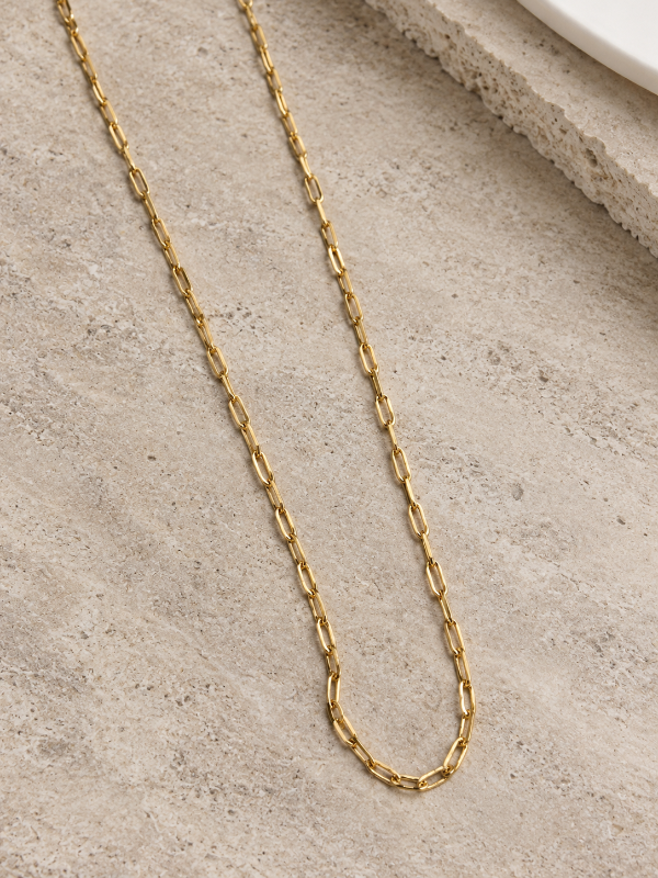 Producto - Collar acero dorado forcet 60 cm  006