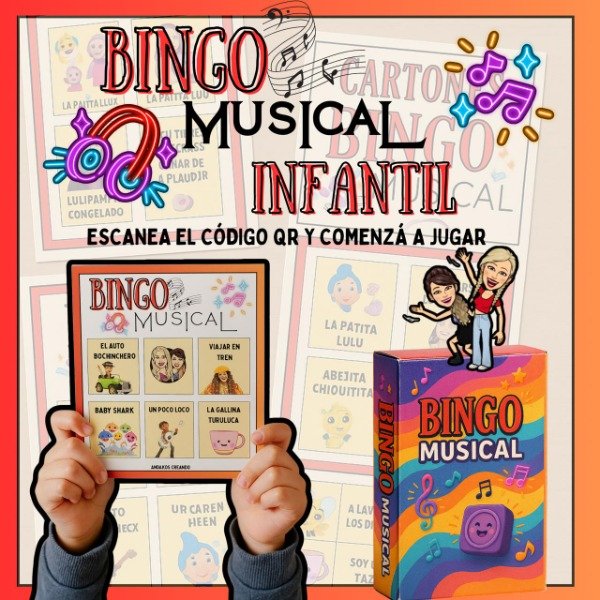 Producto - BINGO MUSICAL INFANTIL
