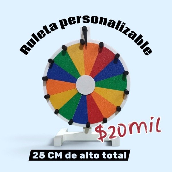 Producto - Ruleta de 25 CM. - 4