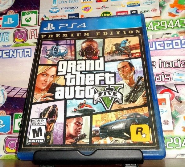 Producto - GTA V PREMIUM EDITION PLAYSTATION 4