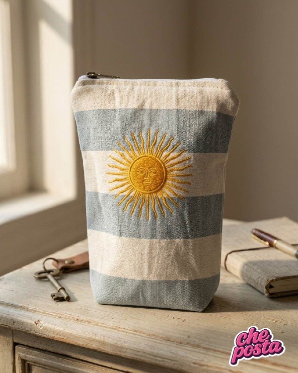 Producto - Yerbera de tela - Sol naciente