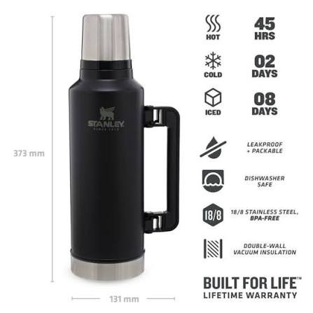 Producto - Stanley Termo Clásico 1.9 Litros De Acero Inoxidable - 4
