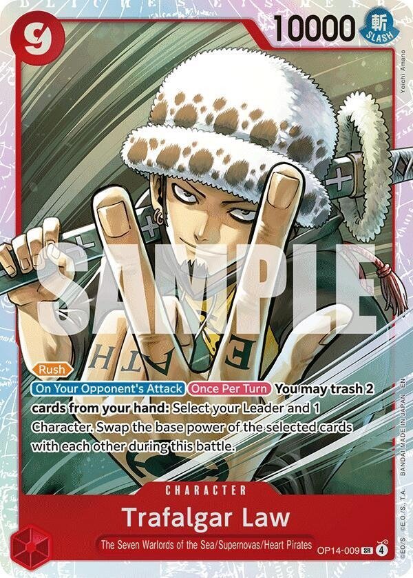 Producto - Trafalgar Law OP14-009
