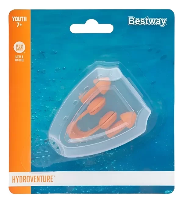 Producto - TAPONES AUDITIVOS Y PINZA NASAL Para Natación / BESTWAY