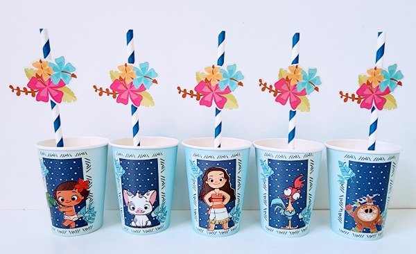 Producto - Moana Vasos X 5 unidades