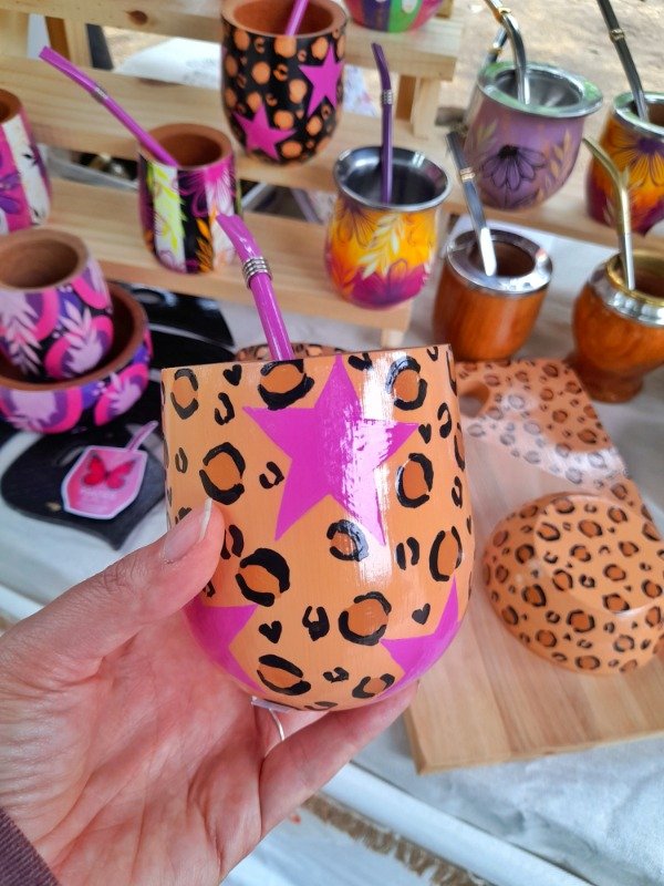 Producto - Mate A.Print estrella beig Pera grande EN STOCK