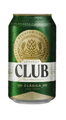 Producto - Cerveza club verde en lata