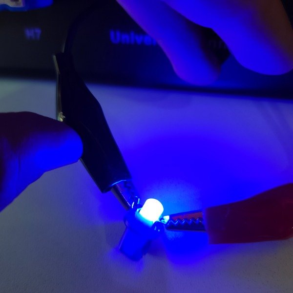 Producto - LED T5 AZUL CON PORTALAMPARA - 2