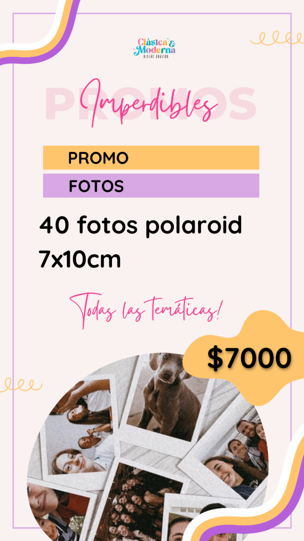 Producto - PROMO FOTOS