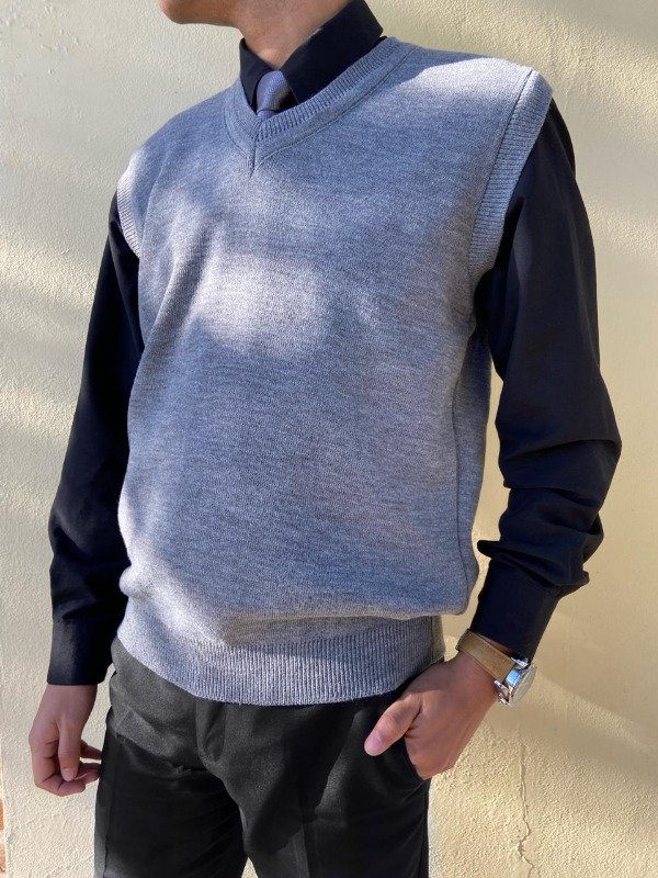 Producto - Chaleco de Hombre Gris (talle XL)