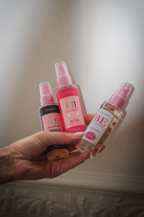 Producto - Body Splash Hot Inevitable So Excited Con Glitter