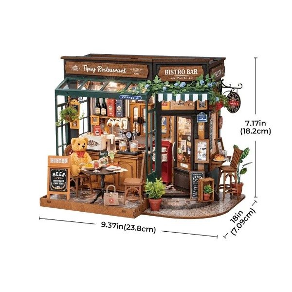 Producto - Robotime Rolife Restaurante Tipsy (Tipsy Restaurant) DG167 - 4