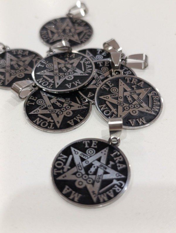 Producto - Dije tetragramaton acero - 1