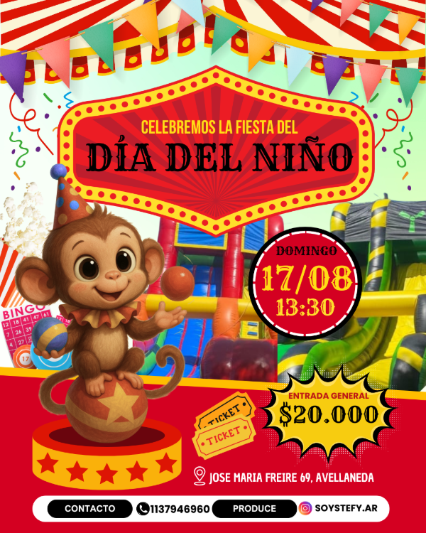 Producto - FIESTA DEL DÍA DEL NIÑO