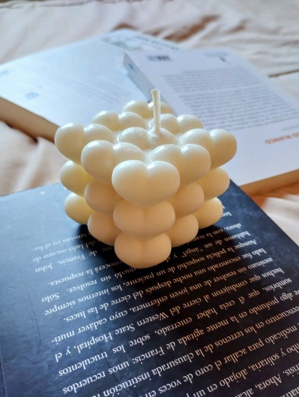 Producto - Vela Bubble Corazón