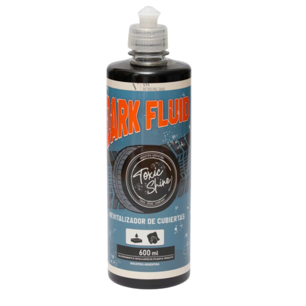 Producto - Toxic Shine Dark Fluid 600ml - Acondicionador de cubiertas y plásticos