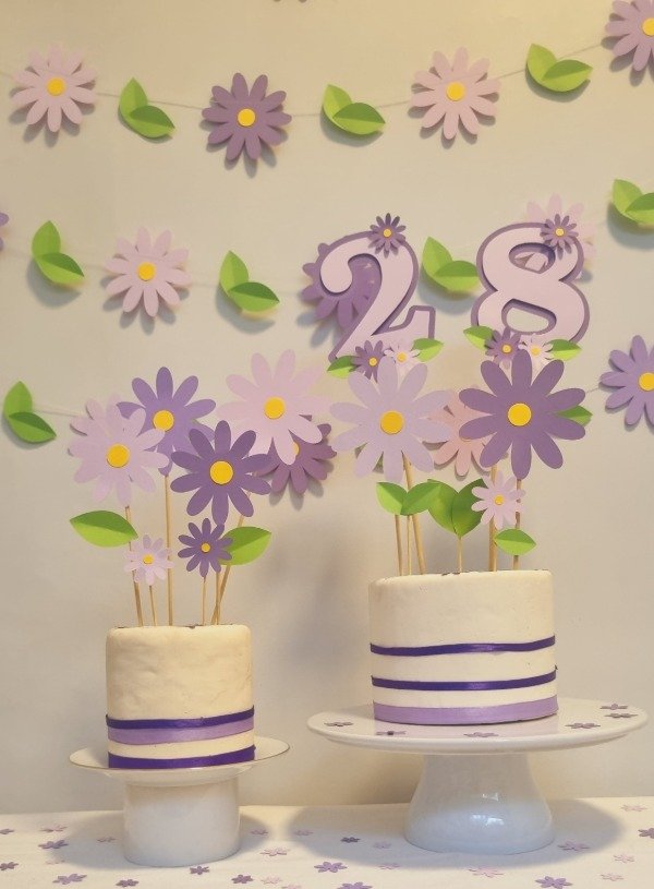 Producto - Kits Temático de Margaritas lilas