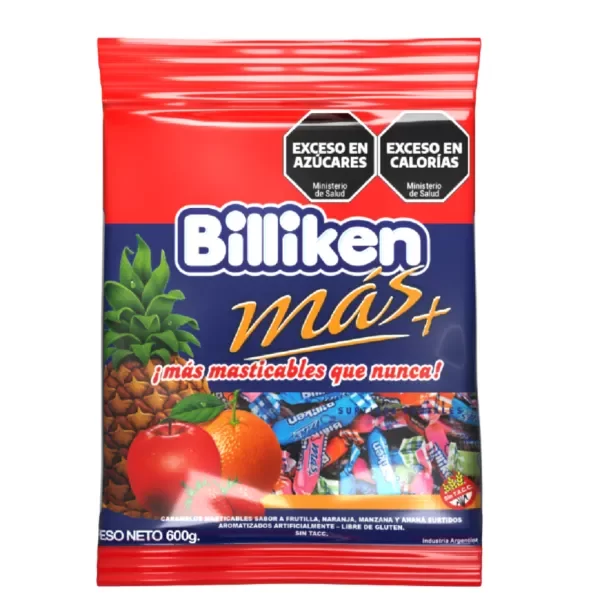 Producto - Billiken Caramelo Masticable Surtidos 600 gramos