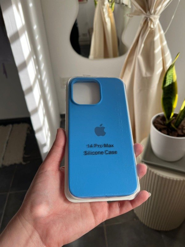Producto - Silicone Case BLUE 1 (Iphone 14 Pro Max)