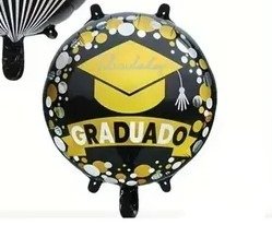 Producto - Graduados Birrete Dorado 18"