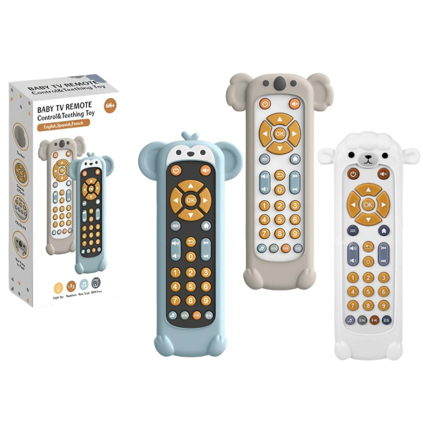 Producto - NT-138 CONTROL REMOTO SILICONA INTERACTIVO 3 IDIOMAS