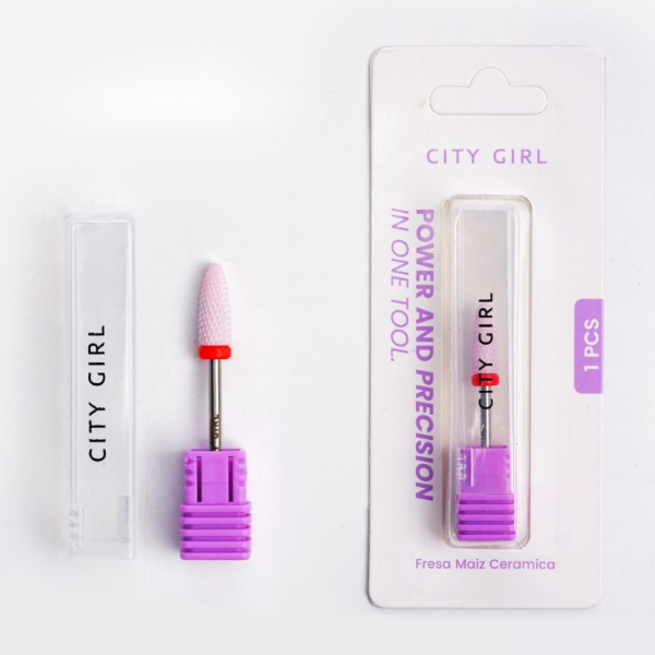Producto - FRESA  MAIZ DE CERAMICA CINTA ROJA  CITY GIRL