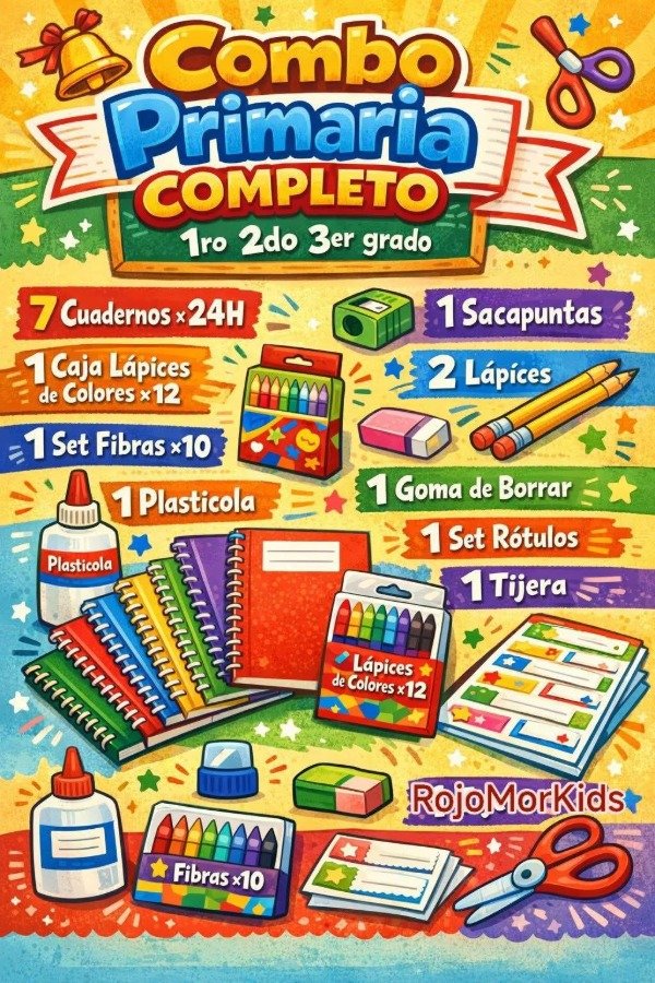Producto - COMBO PRIMARIA 1
