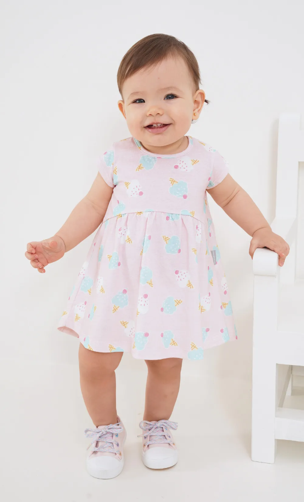 Producto - Vestido MC Mini Positano Rosa MM