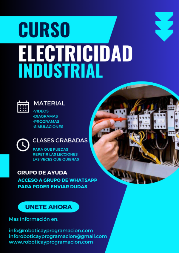Producto - Curso de Electricidad Industrial "Presencial"
