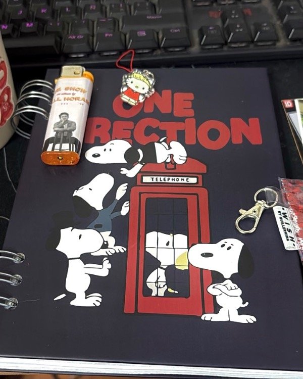 Producto - CUADERNO ONE DIRECTION SNOOPY