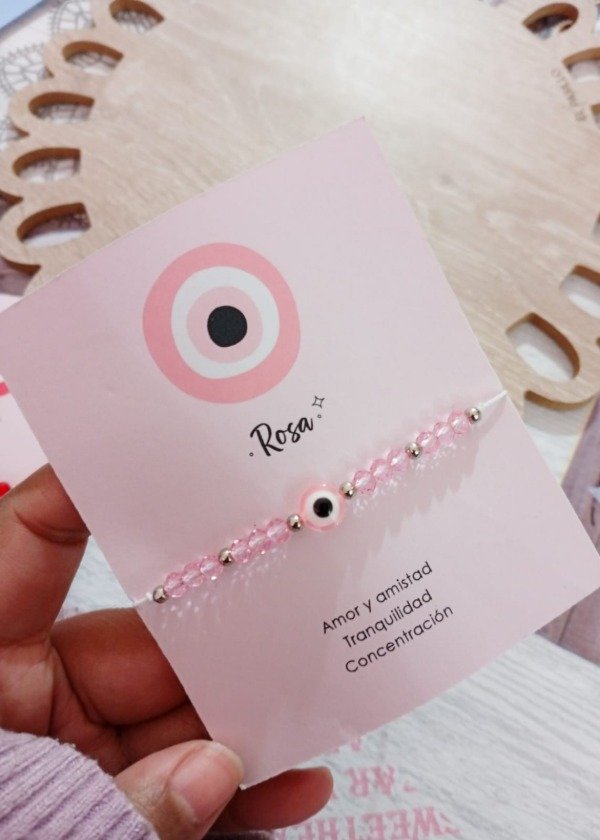 Producto - Pulsera ojito Rosa