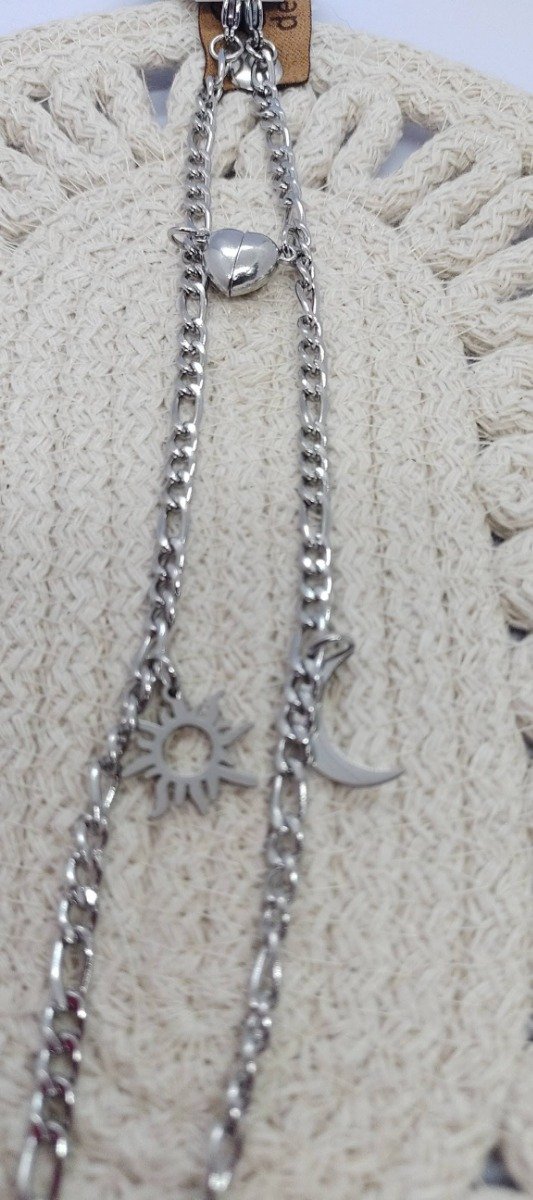 Producto - Pulsera imantada con el sol y la luna