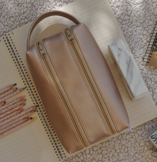 Producto - Cartuchera Doblecierre Rose Gold