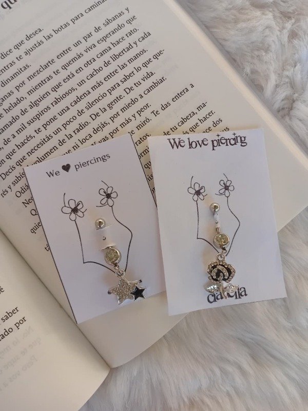 Producto - Piercings de ombligo rock