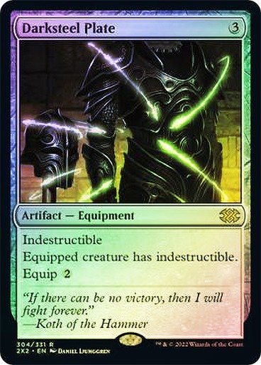 Producto - Darksteel Plate (Foil)